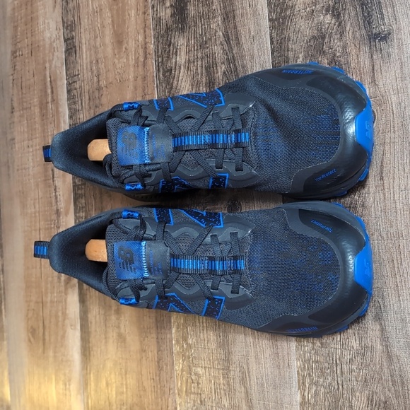 New Balance Nitrel v4 Black Cobalt Blue Trail Running Shoes Size 13.0 - Picture 3 of 15